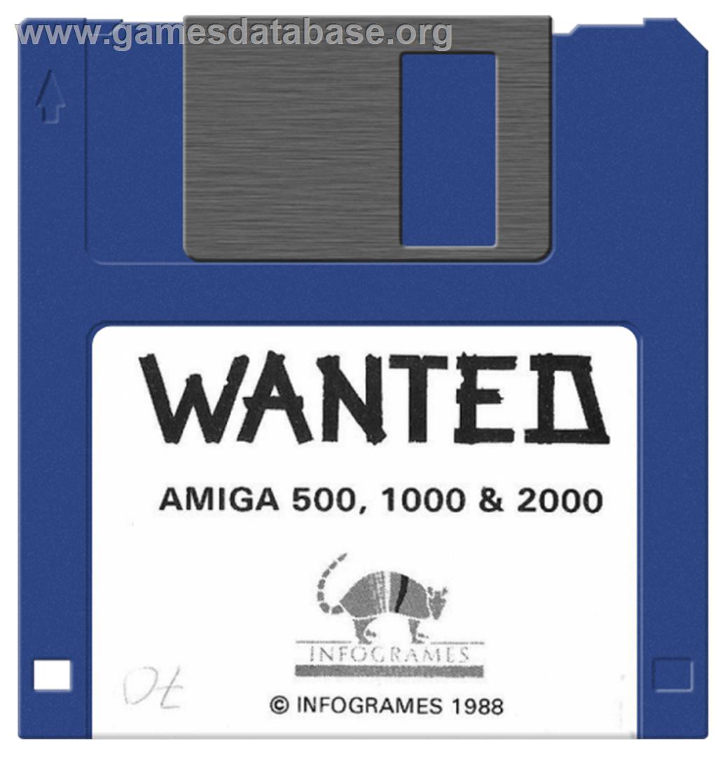 Wanted - Commodore Amiga - Artwork - Cartridge