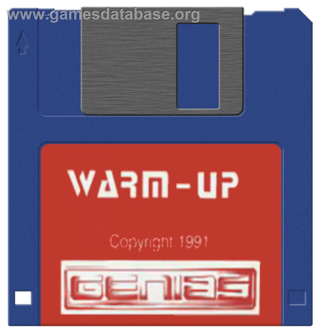 Warm-up - Commodore Amiga - Artwork - Cartridge