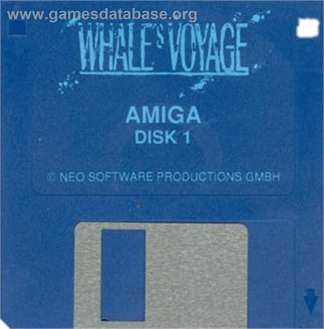 Whale's Voyage - Commodore Amiga - Artwork - Cartridge