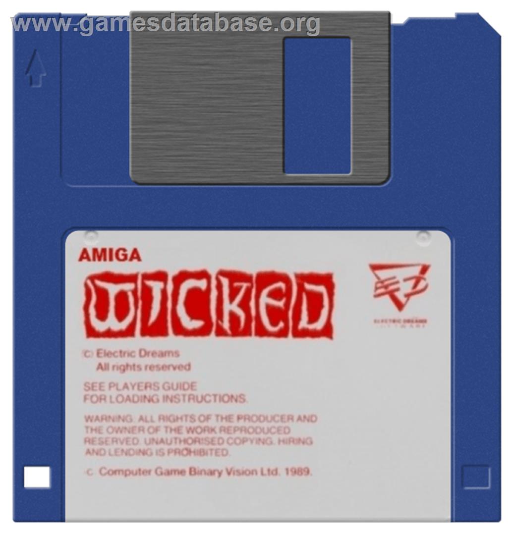 Wicked - Commodore Amiga - Artwork - Cartridge