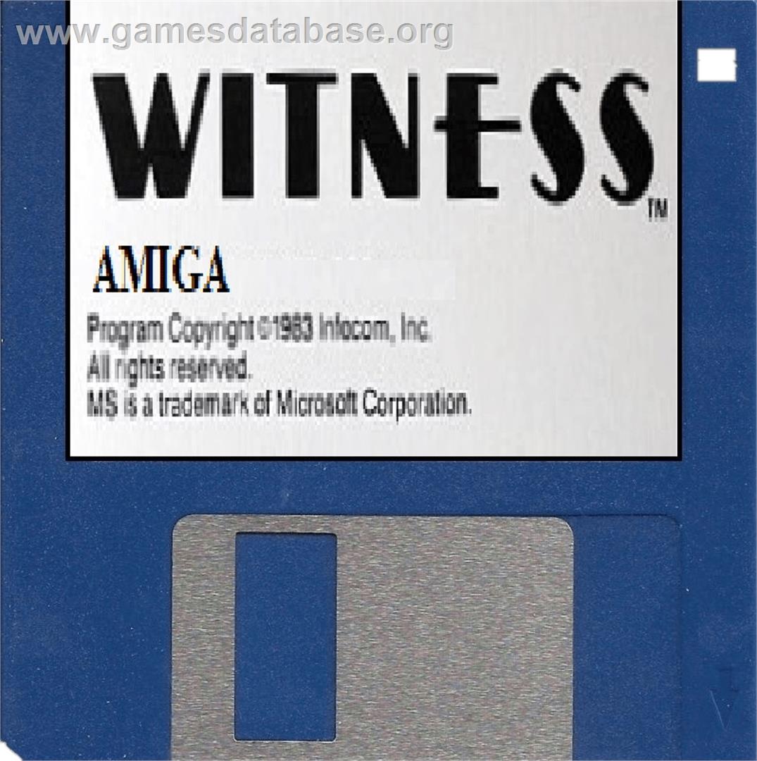 Witness - Commodore Amiga - Artwork - Cartridge