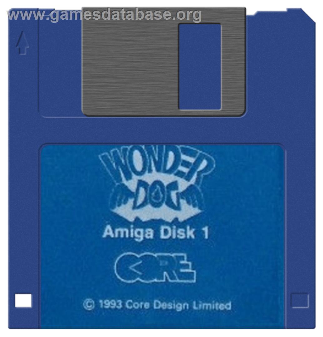 Wonder Dog - Commodore Amiga - Artwork - Cartridge