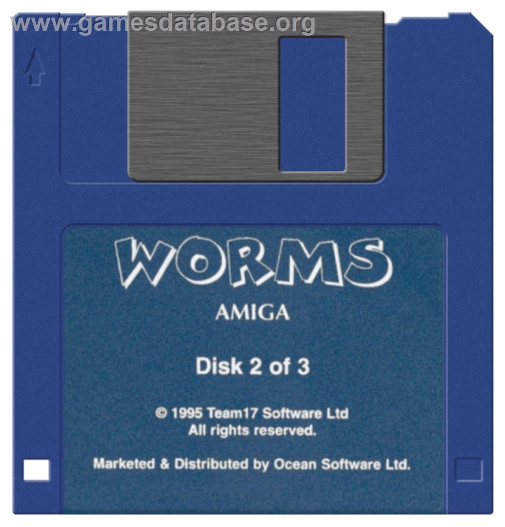 Worms - Commodore Amiga - Artwork - Cartridge