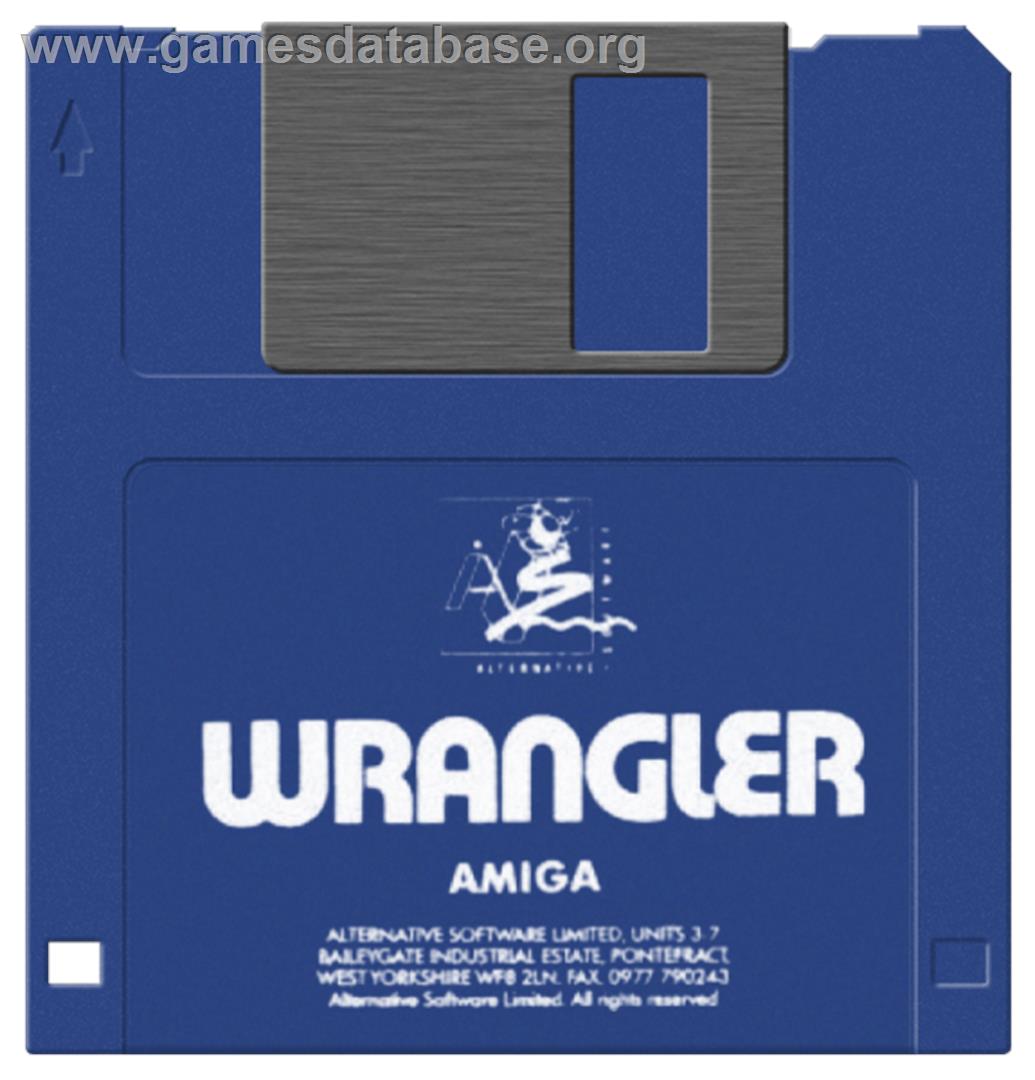Wrangler - Commodore Amiga - Artwork - Cartridge