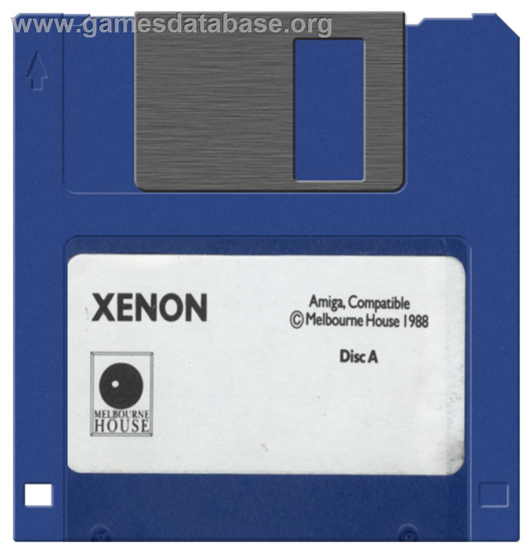 Xenon - Commodore Amiga - Artwork - Cartridge