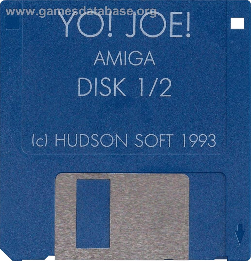 Yo! Joe! Beat the Ghosts - Commodore Amiga - Artwork - Cartridge
