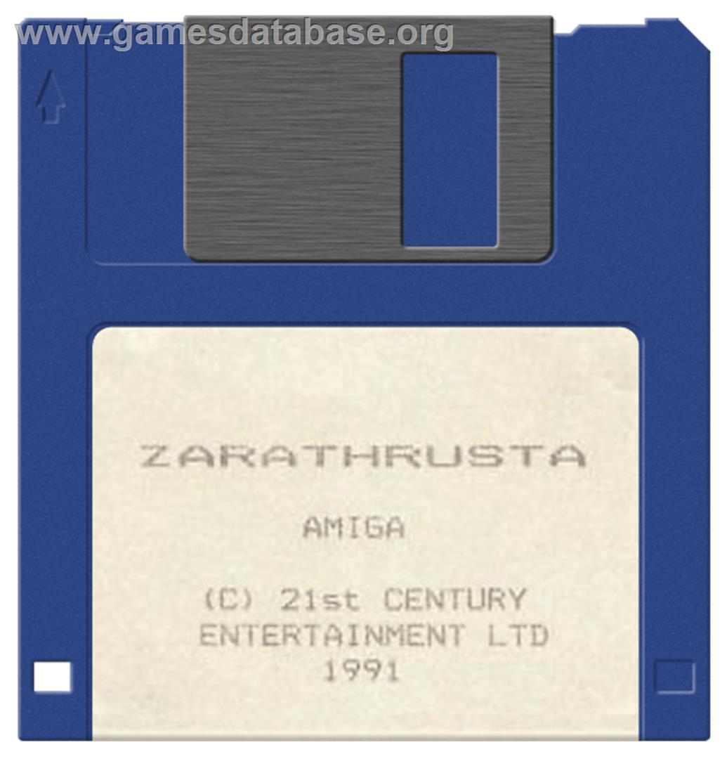 Zarathrusta - Commodore Amiga - Artwork - Cartridge