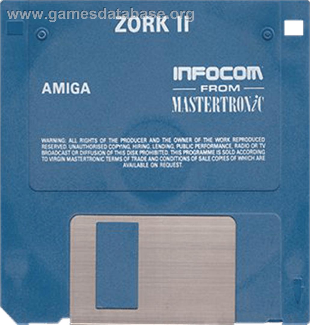 Zork II: The Wizard of Frobozz - Commodore Amiga - Artwork - Cartridge