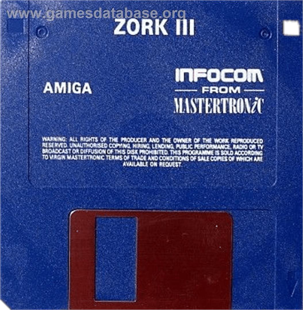 Zork III: The Dungeon Master - Commodore Amiga - Artwork - Cartridge