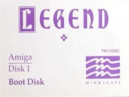 Top of cartridge artwork for Four Crystals Of Trazere, The on the Commodore Amiga.