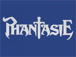Top of cartridge artwork for Phantasie on the Commodore Amiga.