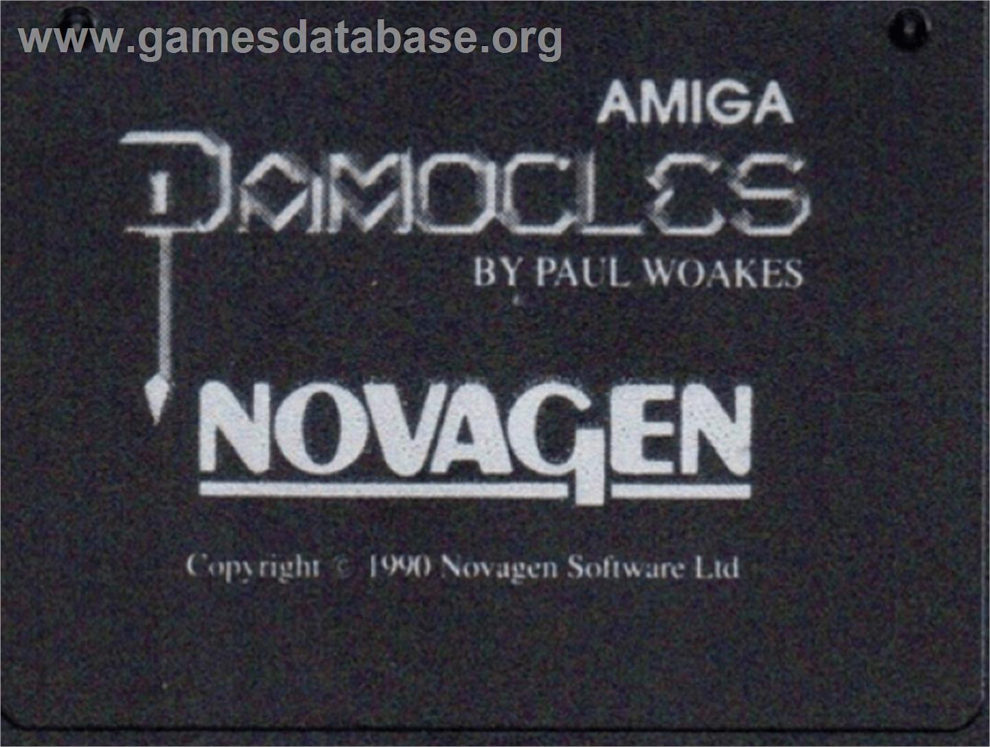 Damocles: Mercenary 2 - Commodore Amiga - Artwork - Cartridge Top