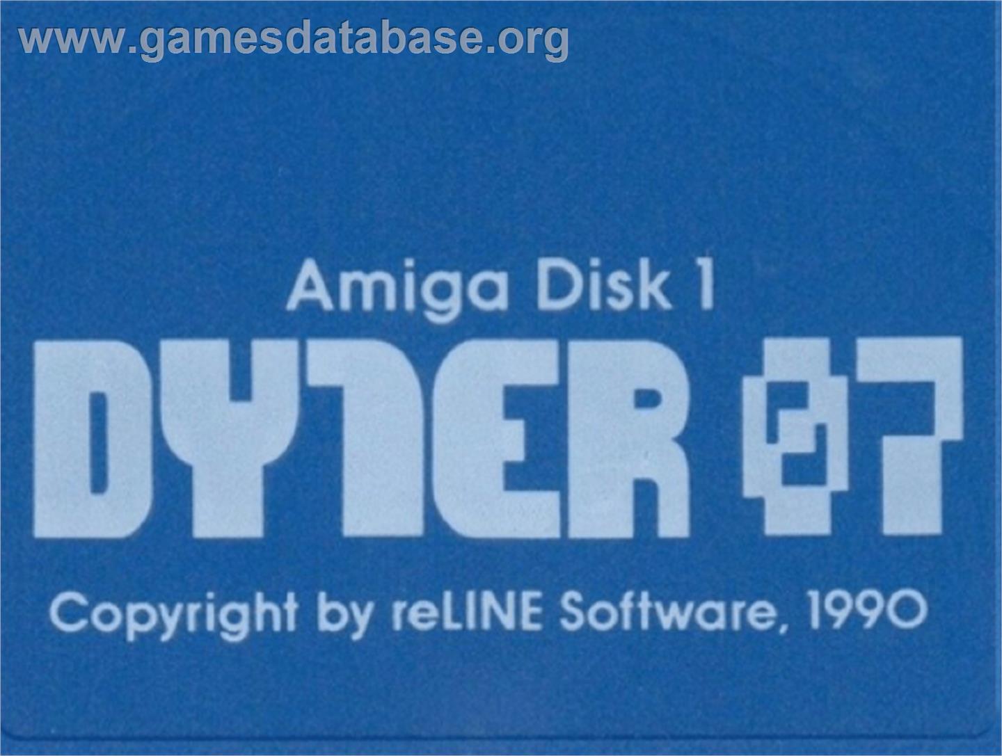 Dyter-07 - Commodore Amiga - Artwork - Cartridge Top