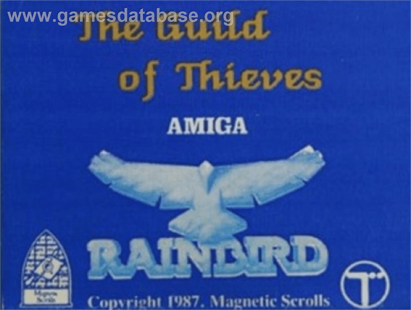 Guild of Thieves - Commodore Amiga - Artwork - Cartridge Top