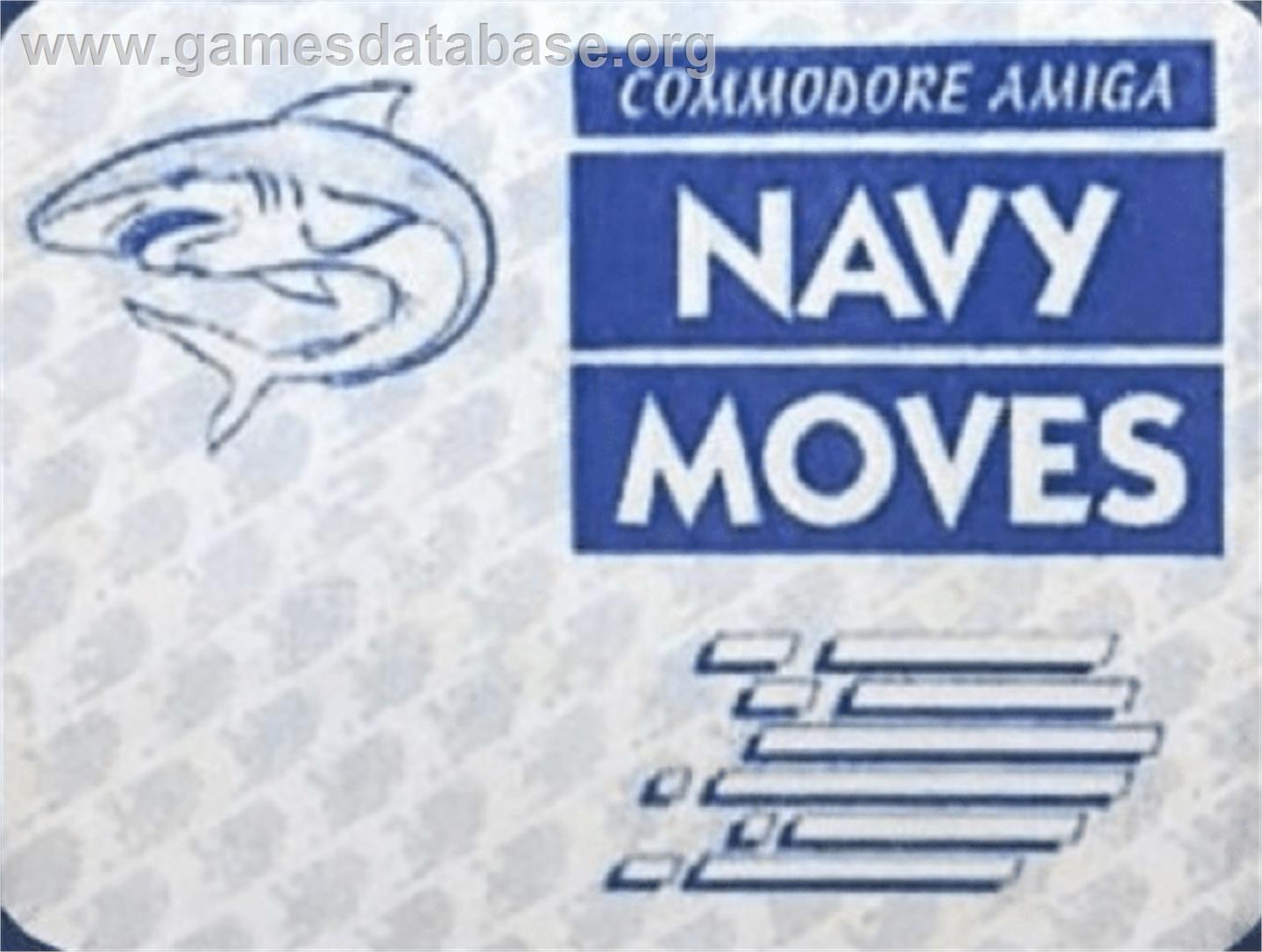 Navy Moves - Commodore Amiga - Artwork - Cartridge Top