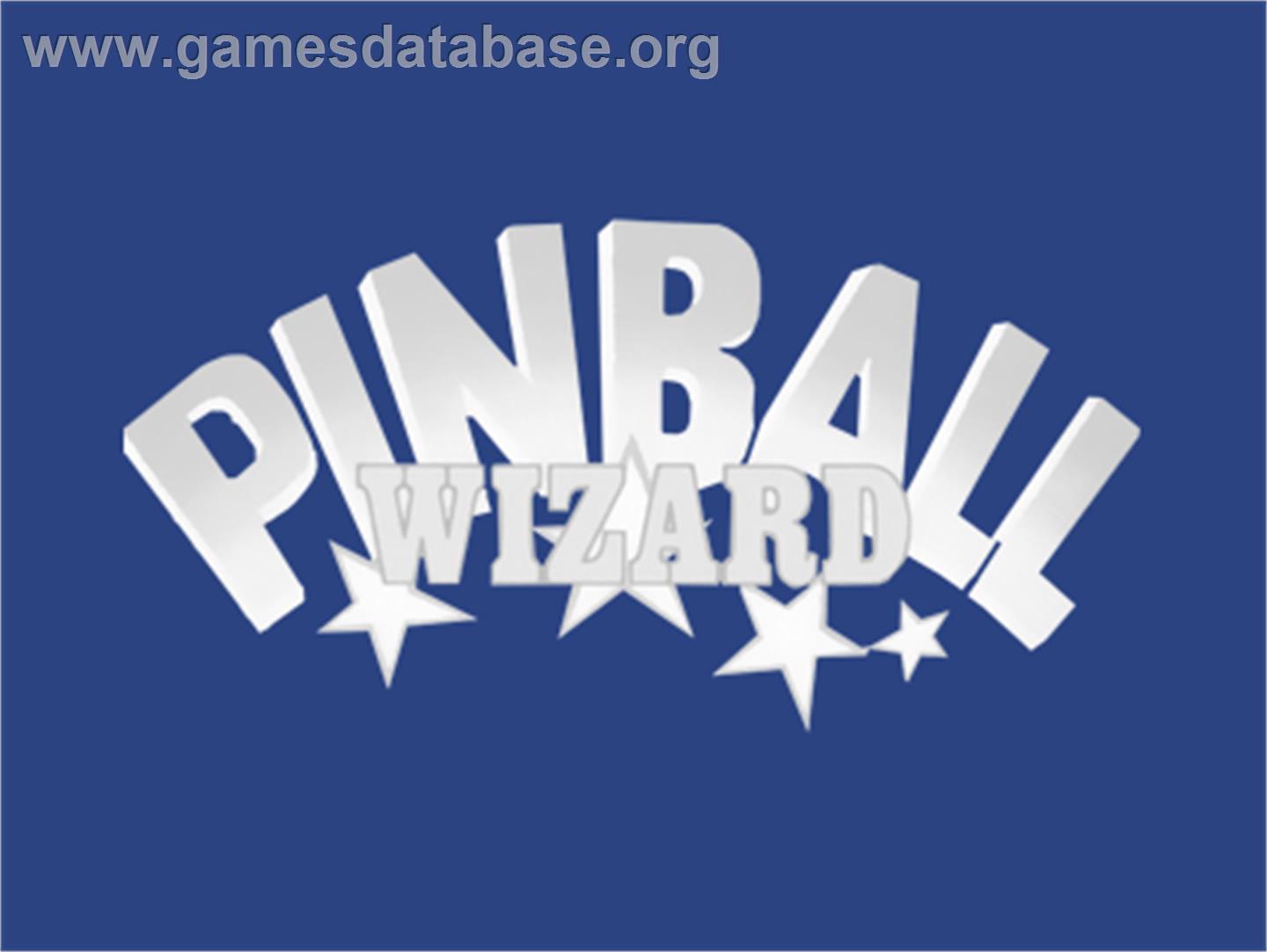 Pinball Wizard - Commodore Amiga - Artwork - Cartridge Top