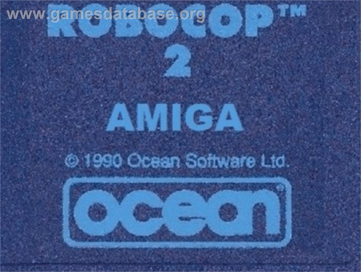 Robocop 2 - Commodore Amiga - Artwork - Cartridge Top