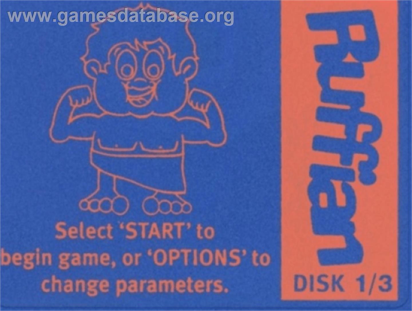 Ruffian - Commodore Amiga - Artwork - Cartridge Top