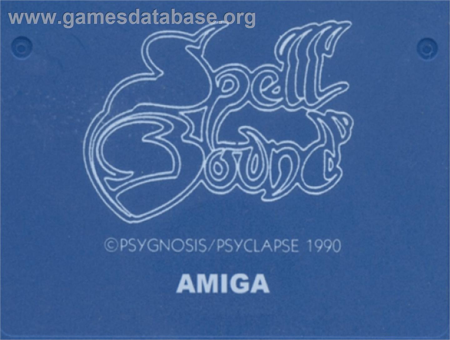 Spellbound! - Commodore Amiga - Artwork - Cartridge Top