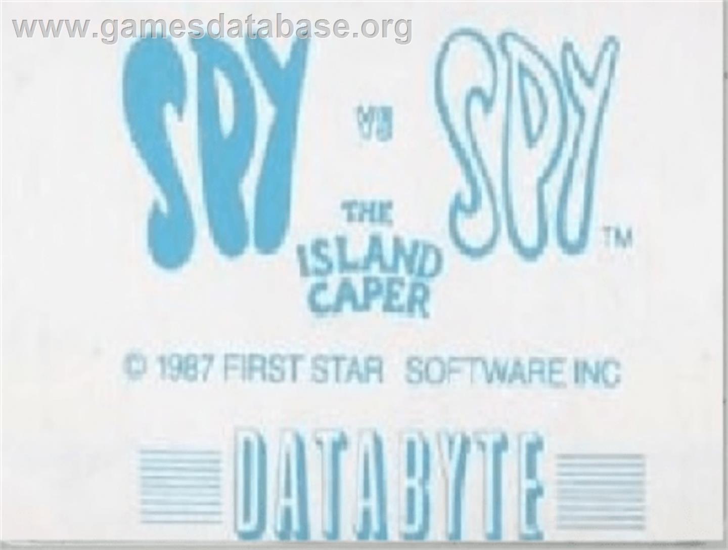 Spy vs. Spy II: The Island Caper - Commodore Amiga - Artwork - Cartridge Top