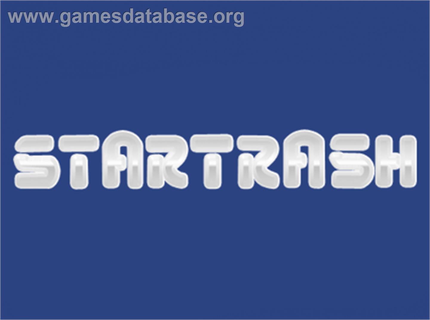 Star Trash - Commodore Amiga - Artwork - Cartridge Top