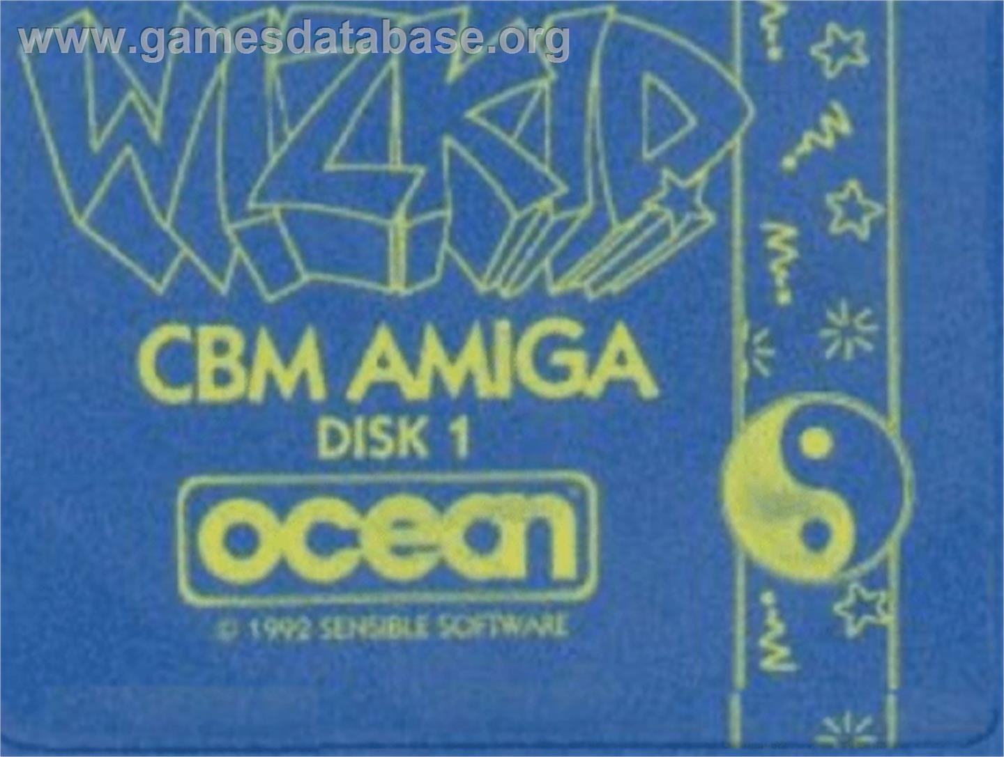 Wizkid - Commodore Amiga - Artwork - Cartridge Top