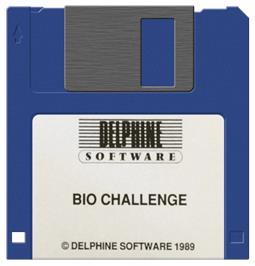 Artwork on the Disc for Bio Challenge on the Commodore Amiga.