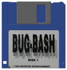Artwork on the Disc for Bug Bash on the Commodore Amiga.