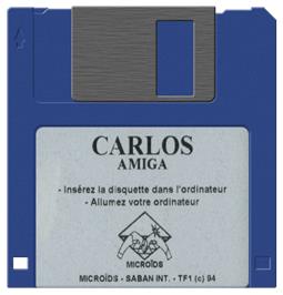 Artwork on the Disc for Carlos on the Commodore Amiga.