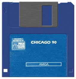 Artwork on the Disc for Chicago 90 on the Commodore Amiga.