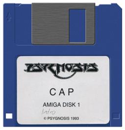 Artwork on the Disc for Combat Air Patrol on the Commodore Amiga.
