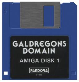 Artwork on the Disc for Death Bringer on the Commodore Amiga.