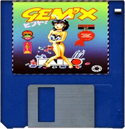 Artwork on the Disc for Gem'X on the Commodore Amiga.