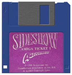 Artwork on the Disc for SideShow on the Commodore Amiga.