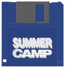 Artwork on the Disc for Summer Camp on the Commodore Amiga.