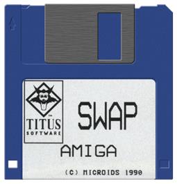 Artwork on the Disc for Swap on the Commodore Amiga.