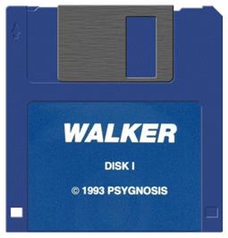Artwork on the Disc for Walker on the Commodore Amiga.