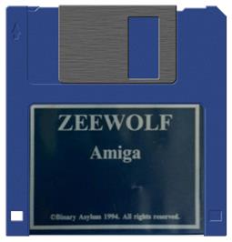 Artwork on the Disc for Zeewolf on the Commodore Amiga.