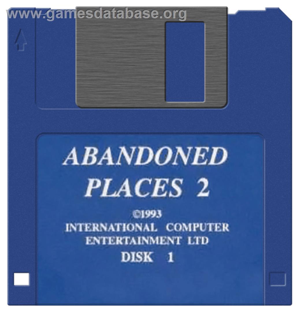 Abandoned Places 2 - Commodore Amiga - Artwork - Disc