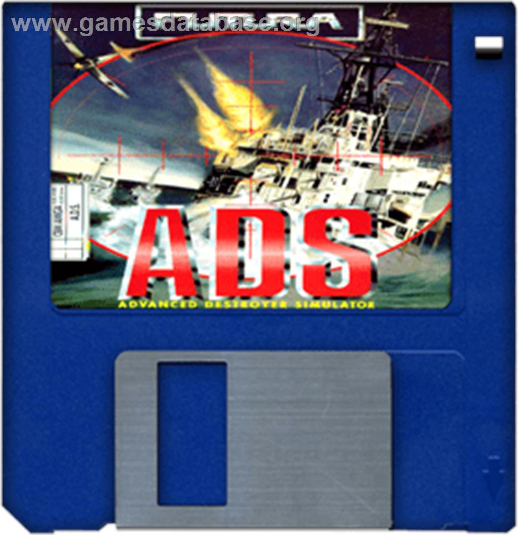 Advanced Destroyer Simulator - Commodore Amiga - Artwork - Disc