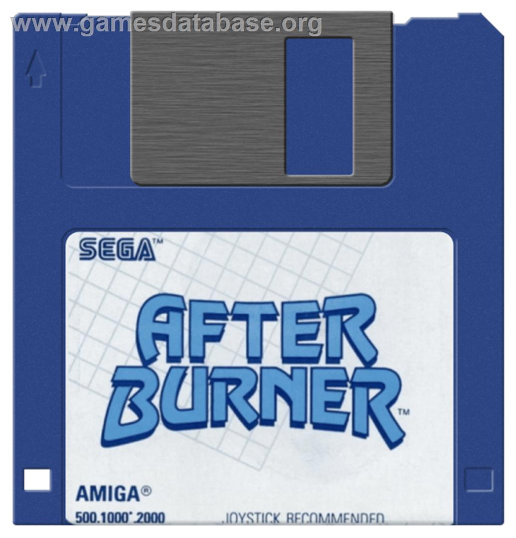 After Burner - Commodore Amiga - Artwork - Disc