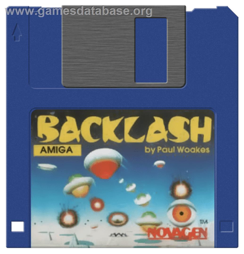 Backlash - Commodore Amiga - Artwork - Disc