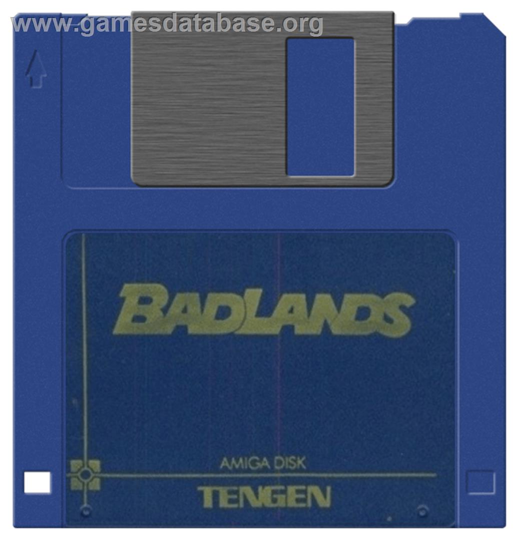 Bad Lands - Commodore Amiga - Artwork - Disc