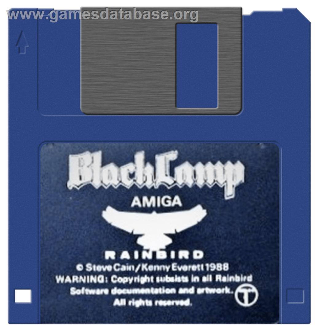 Black Lamp - Commodore Amiga - Artwork - Disc