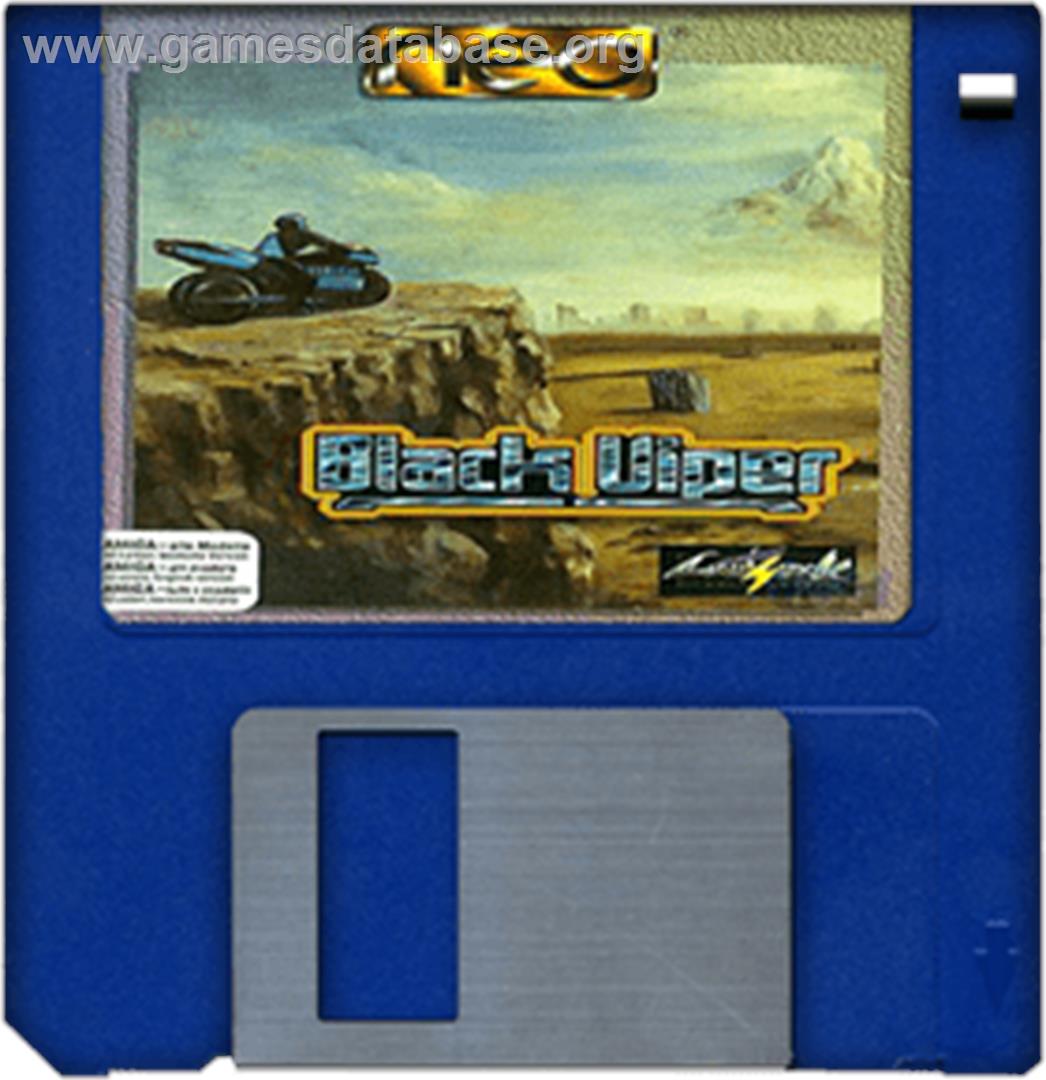 Black Viper - Commodore Amiga - Artwork - Disc