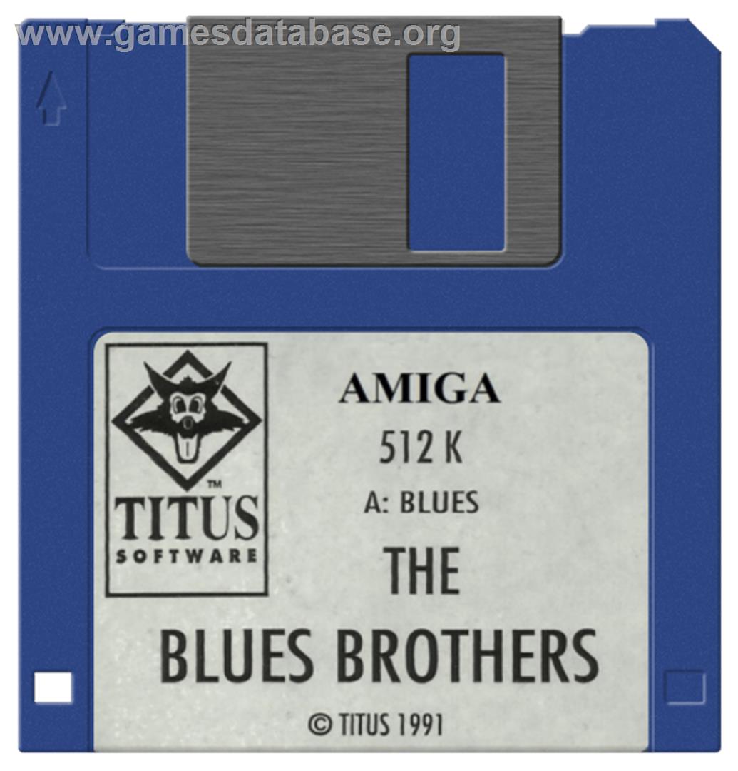 Blues Brothers - Commodore Amiga - Artwork - Disc