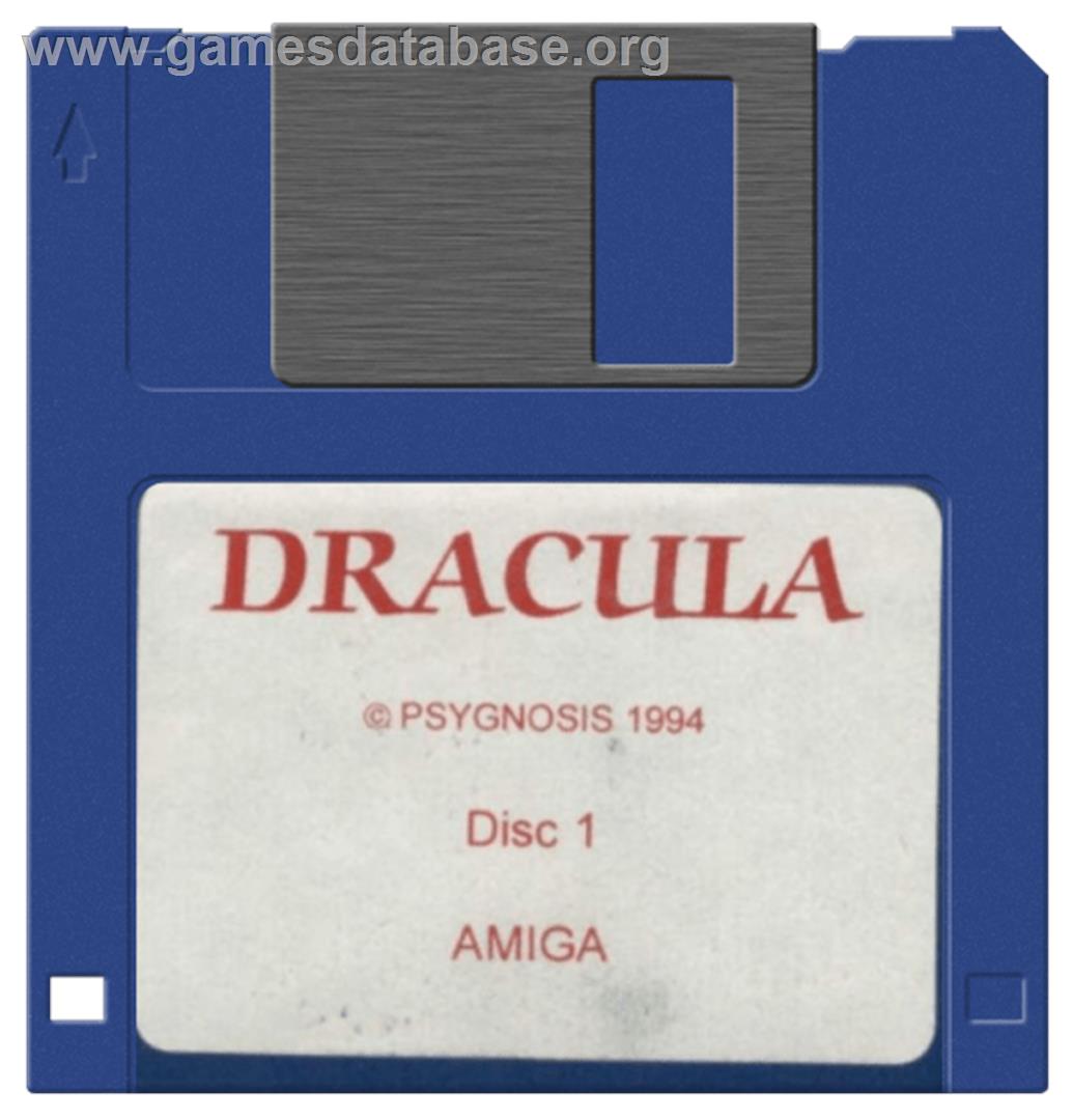 Bram Stoker's Dracula - Commodore Amiga - Artwork - Disc
