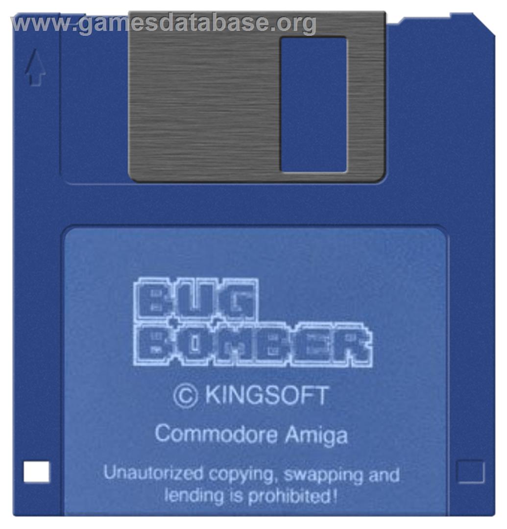 Bug Bomber - Commodore Amiga - Artwork - Disc