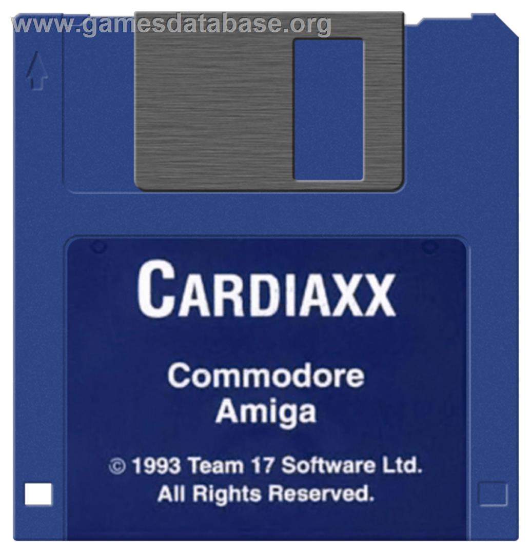 Cardiaxx - Commodore Amiga - Artwork - Disc