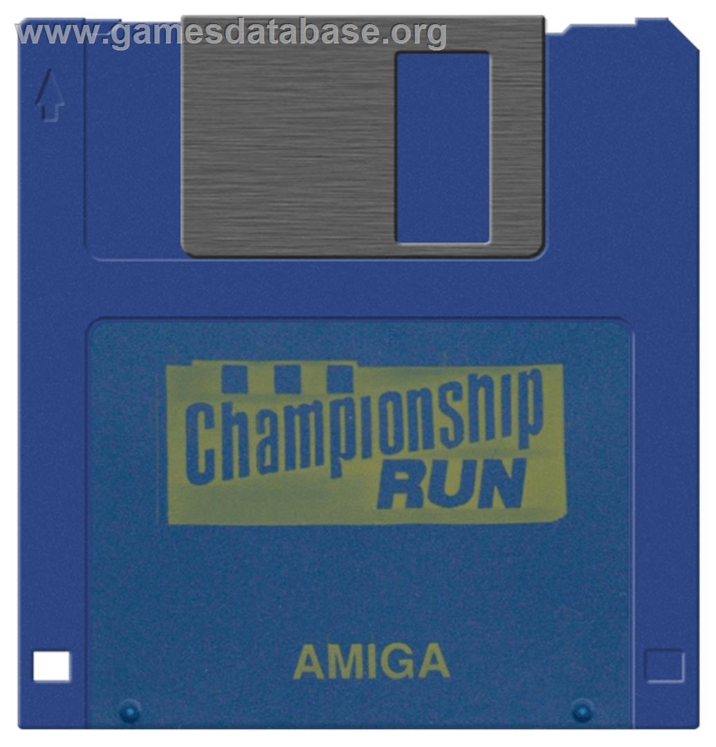 Championship Run - Commodore Amiga - Artwork - Disc